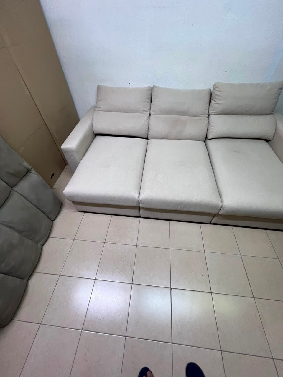 IKEA ESKILSTUNA three-seater sofa with chaise lounge - Image 13