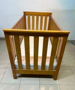 East Coast Drop Side Bamboo Cot Bed - Image 7