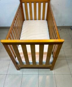 East Coast Drop Side Bamboo Cot Bed - Image 8