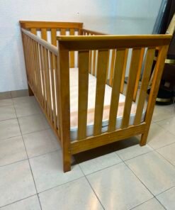 East Coast Drop Side Bamboo Cot Bed - Image 9