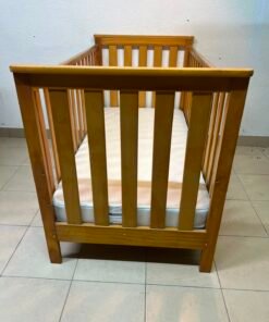 East Coast Drop Side Bamboo Cot Bed - Image 10