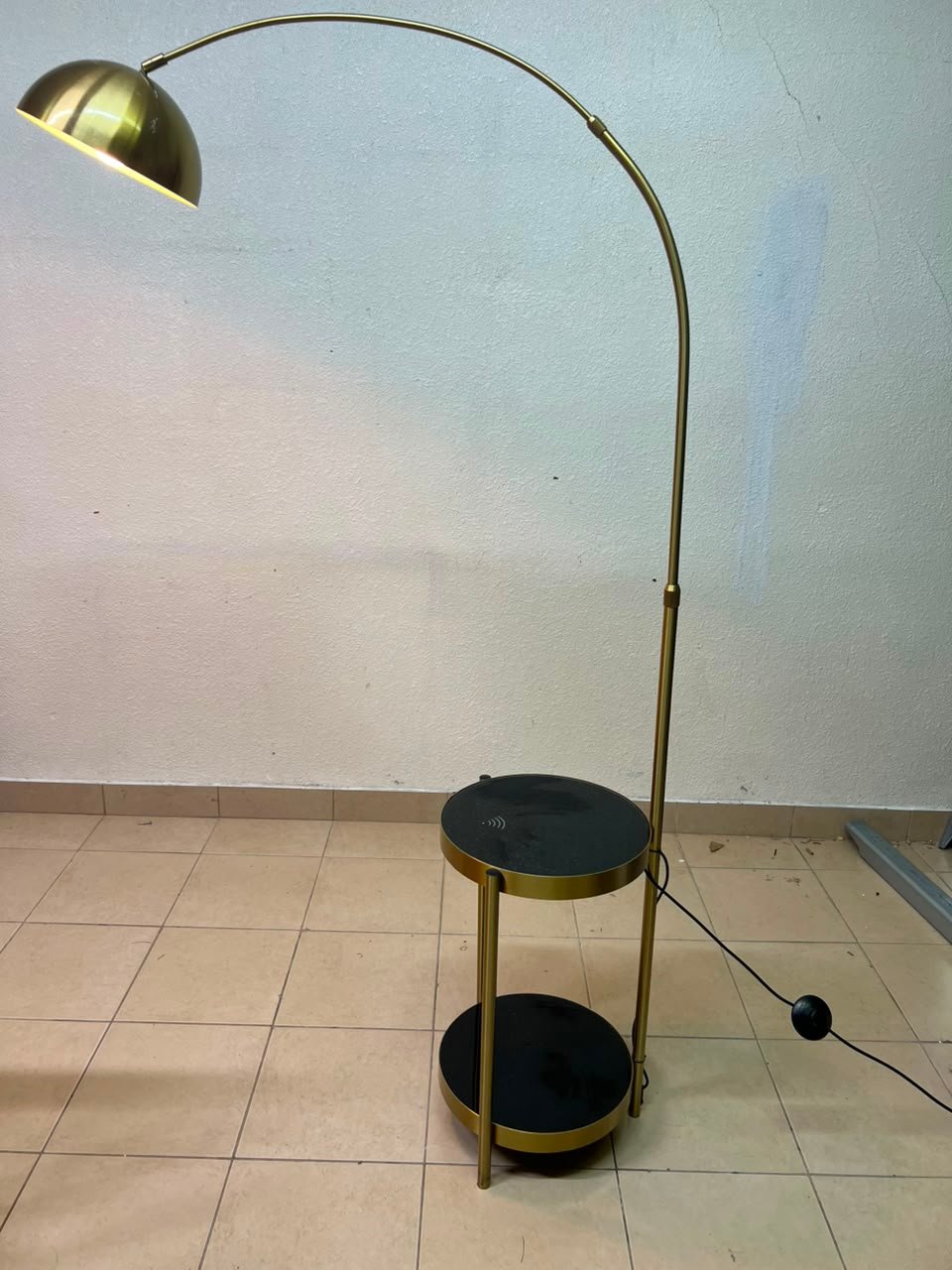 Room Lam Arc Floor Lamp Sofa Frame Lighting Study Floor Lamp Bracket Lampshade Lamp Living Room Decoration - Image 4