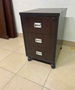 Mahmayi Station 3 Drawer Mobile Storage Unit- Modern Sleek Office Furniture with Cabinets and Drawers - Functional 3