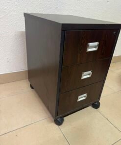Mahmayi Station 3 Drawer Mobile Storage Unit- Modern Sleek Office Furniture with Cabinets and Drawers - Functional 3 - Image 3