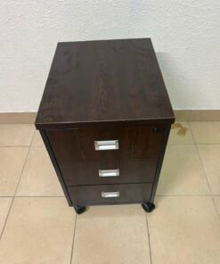 Mahmayi Station 3 Drawer Mobile Storage Unit- Modern Sleek Office Furniture with Cabinets and Drawers - Functional 3 - Image 6