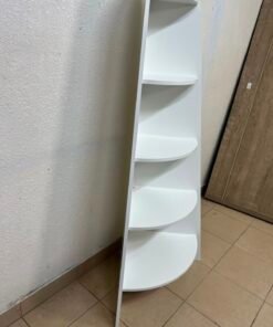HomeBox Frankfurt 5-Tier Corner Bookcase - Image 2