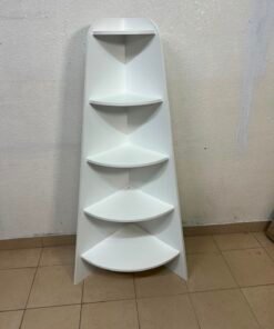 HomeBox Frankfurt 5-Tier Corner Bookcase - Image 5