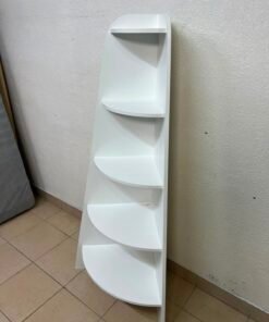 HomeBox Frankfurt 5-Tier Corner Bookcase - Image 6