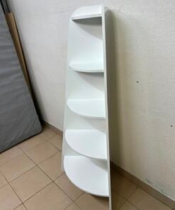 HomeBox Frankfurt 5-Tier Corner Bookcase - Image 9