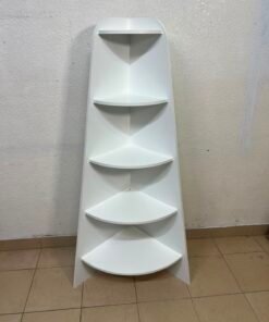 HomeBox Frankfurt 5-Tier Corner Bookcase