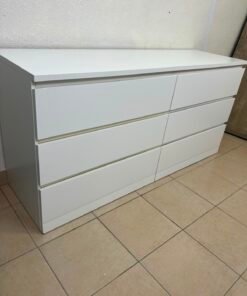 MALM Chest of 6 drawers, white - Image 5