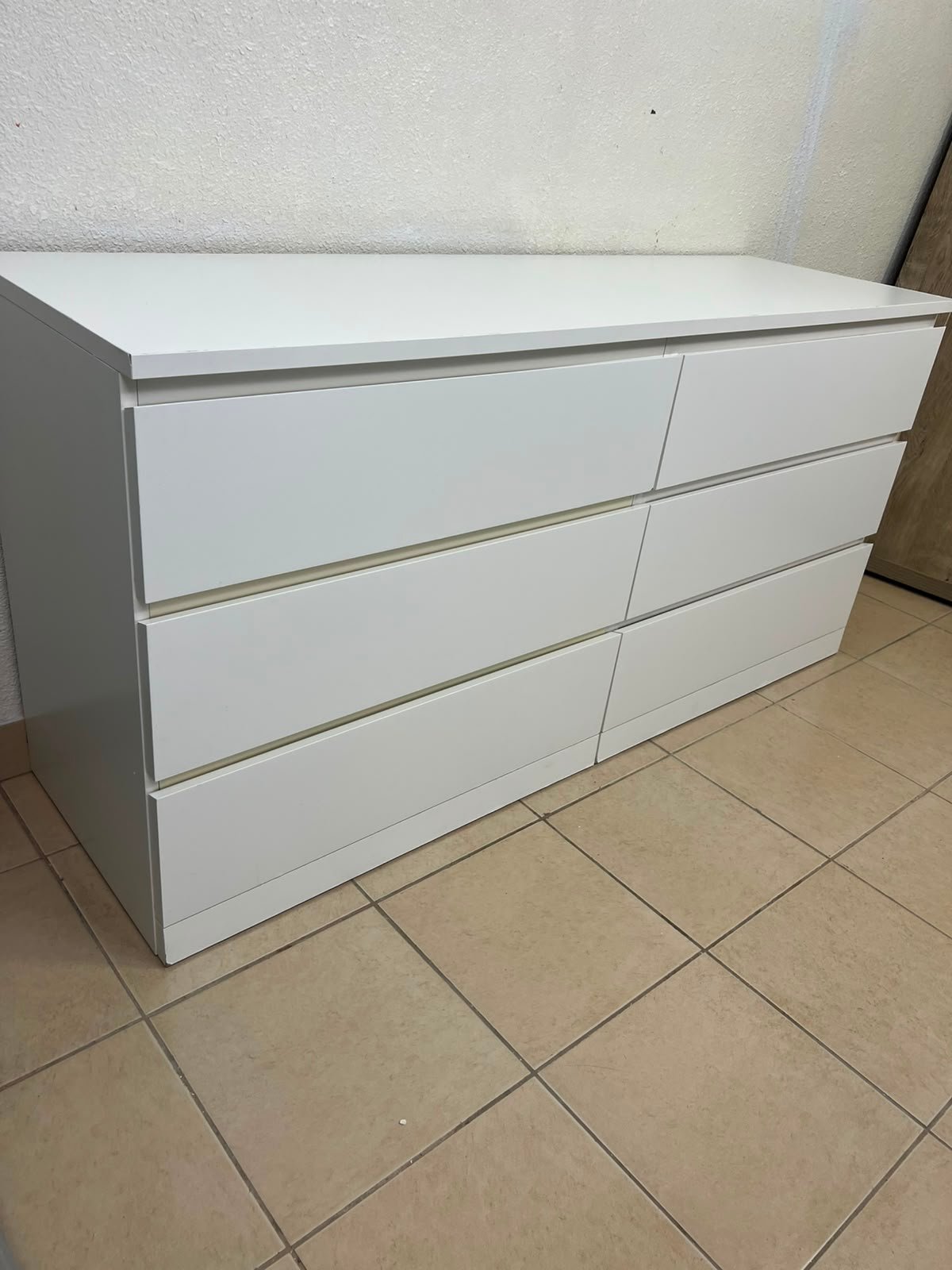 MALM Chest of 6 drawers, white - Image 5