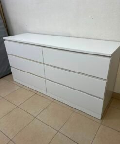 MALM Chest of 6 drawers, white - Image 6
