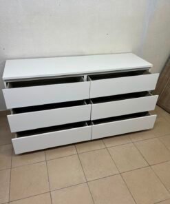 MALM Chest of 6 drawers, white - Image 9