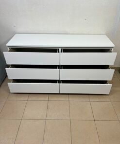 MALM Chest of 6 drawers, white - Image 10