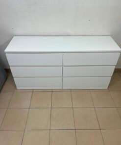 MALM Chest of 6 drawers, white - Image 12
