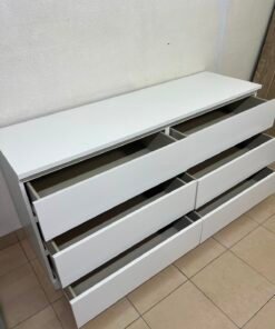 MALM Chest of 6 drawers, white - Image 16