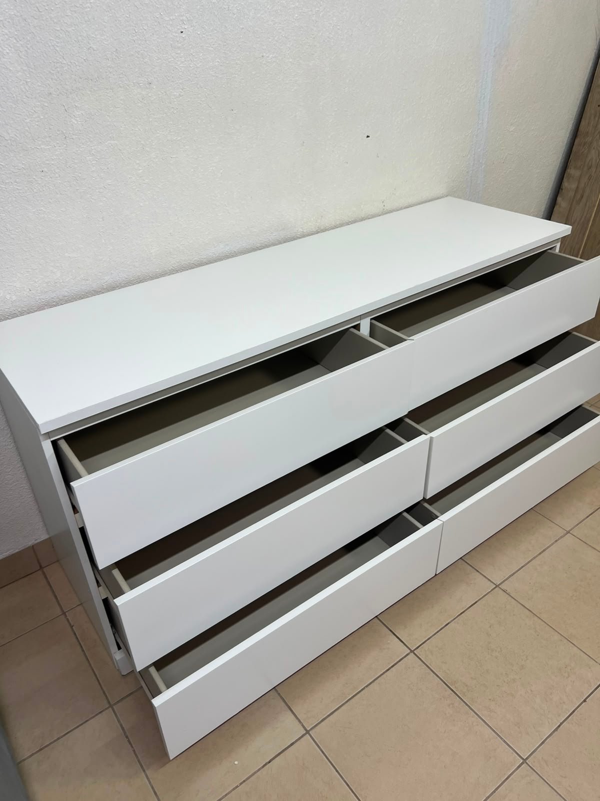 MALM Chest of 6 drawers, white - Image 16