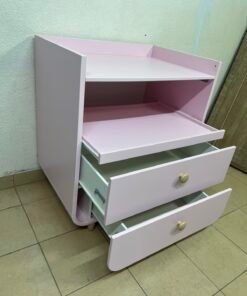 Ikea MYLLRA Changing Table with Drawers, Pale Pink - Image 10