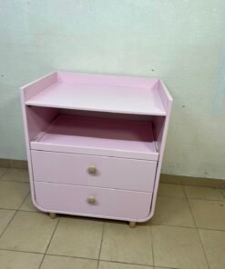 Ikea MYLLRA Changing Table with Drawers, Pale Pink - Image 13