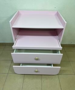Ikea MYLLRA Changing Table with Drawers, Pale Pink - Image 15