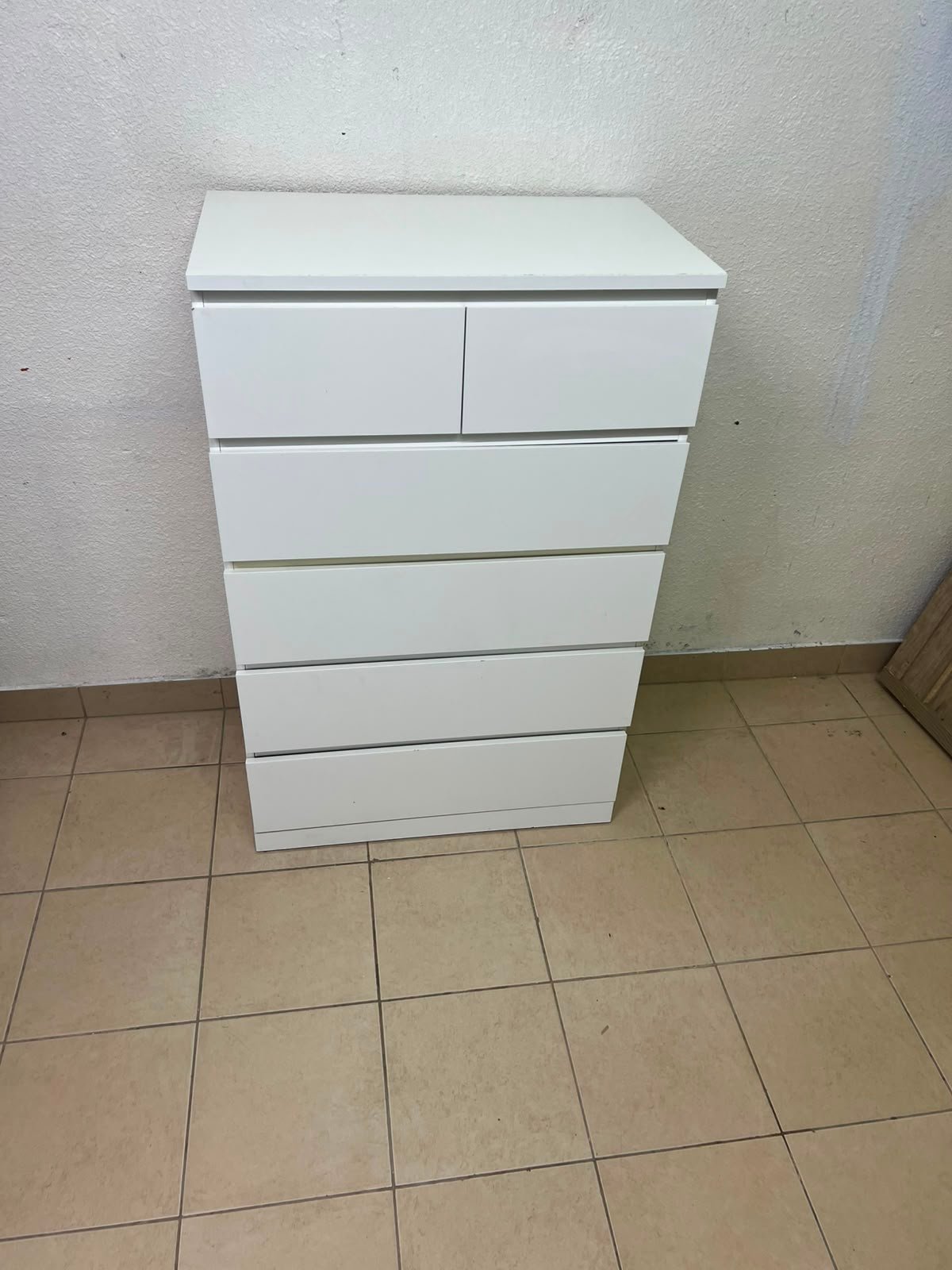 MALM Chest of 6 drawers, white - Image 5