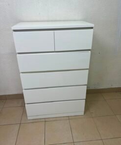 MALM Chest of 6 drawers, white - Image 6