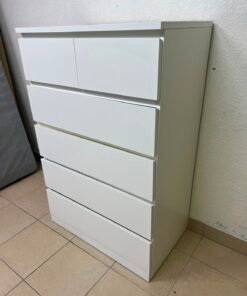 MALM Chest of 6 drawers, white - Image 7