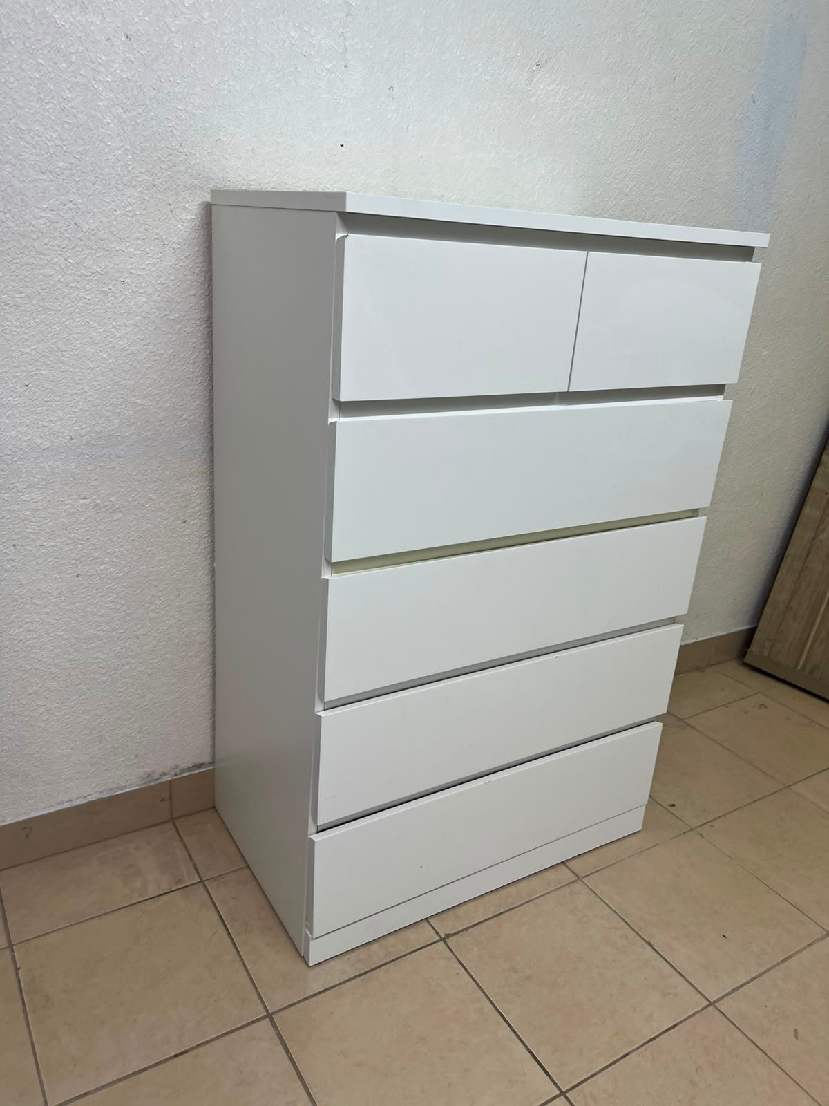 MALM Chest of 6 drawers, white - Image 8