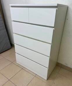 MALM Chest of 6 drawers, white - Image 10