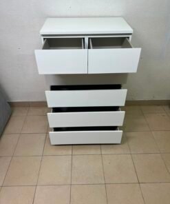 MALM Chest of 6 drawers, white - Image 12