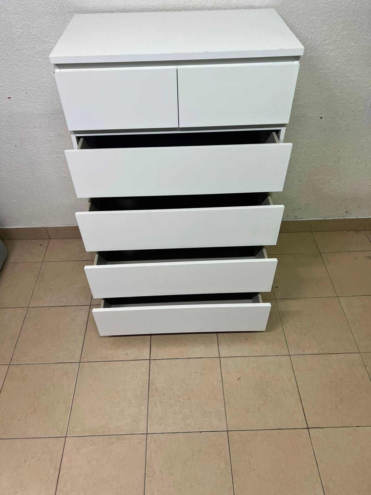 MALM Chest of 6 drawers, white - Image 13