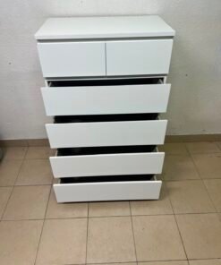 MALM Chest of 6 drawers, white - Image 15