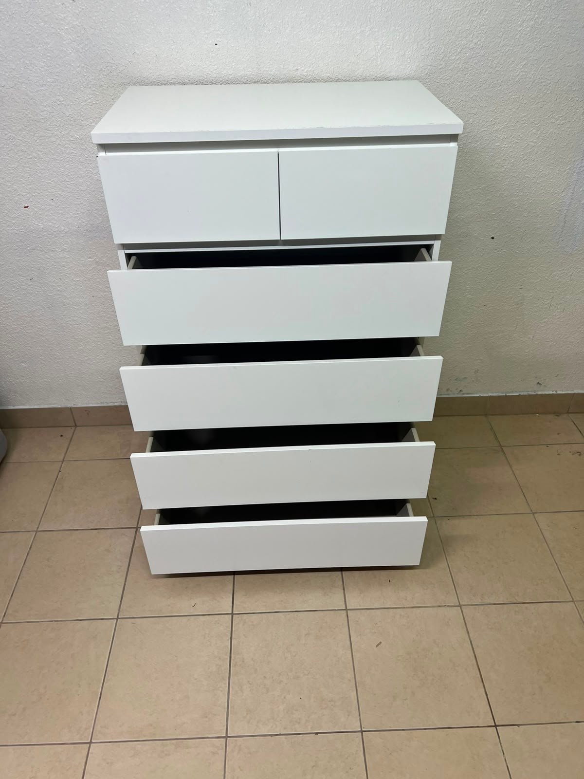 MALM Chest of 6 drawers, white - Image 15