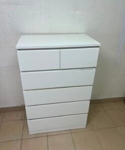 MALM Chest of 6 drawers, white - Image 16