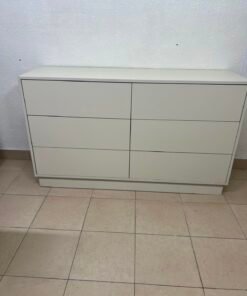 MALM Chest of 6 drawers, white - Image 2