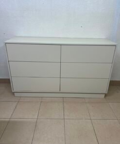 MALM Chest of 6 drawers, white - Image 4