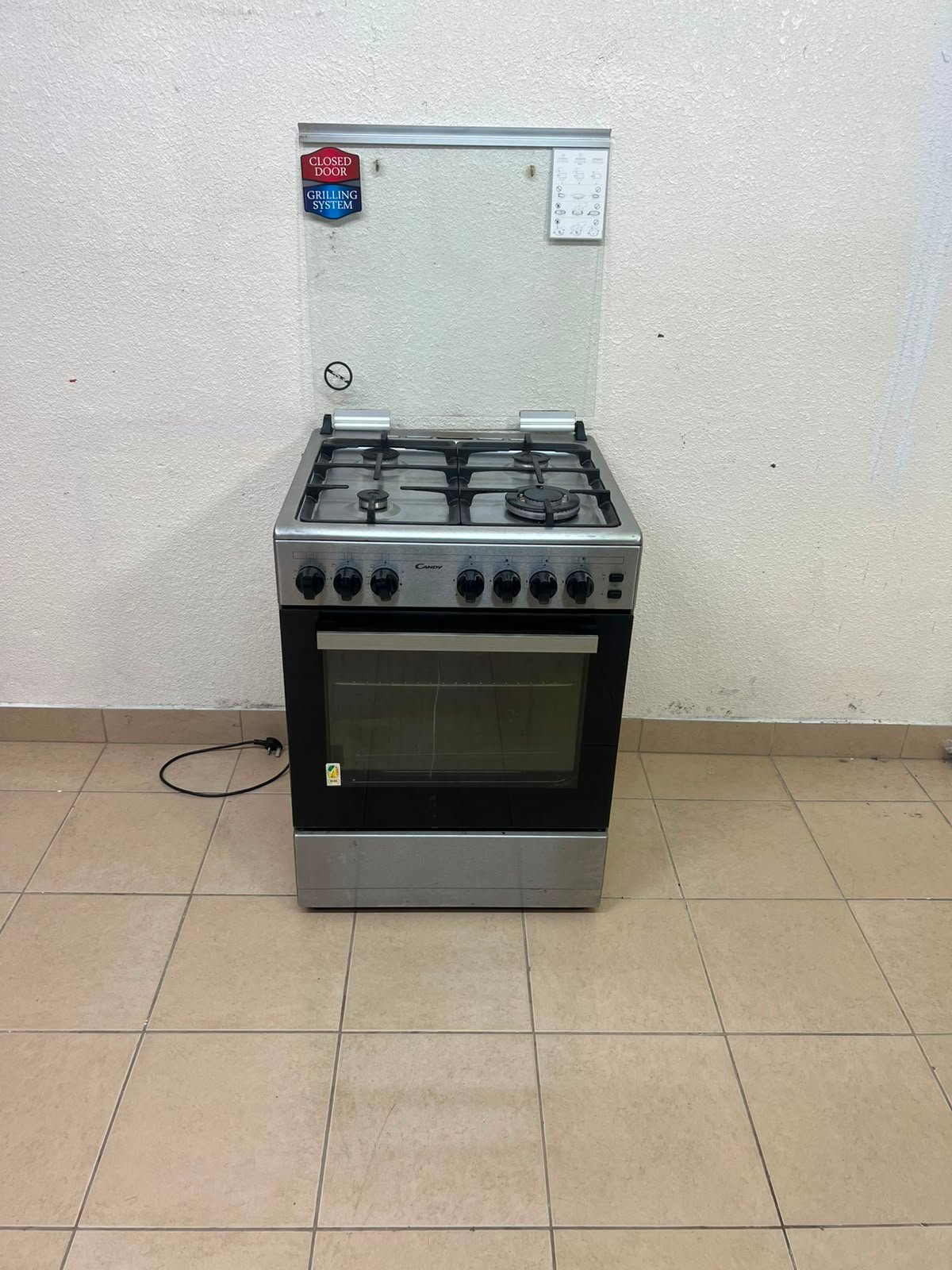 Candy 4 Gas Burners Cooker CGG64XLPG