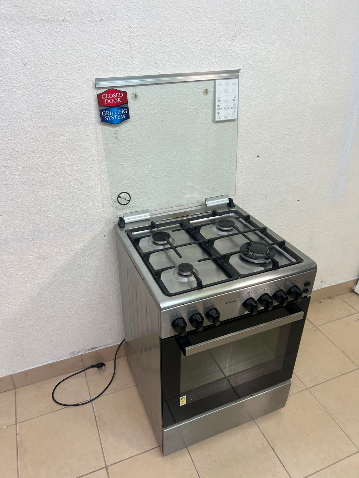 Candy 4 Gas Burners Cooker CGG64XLPG - Image 10