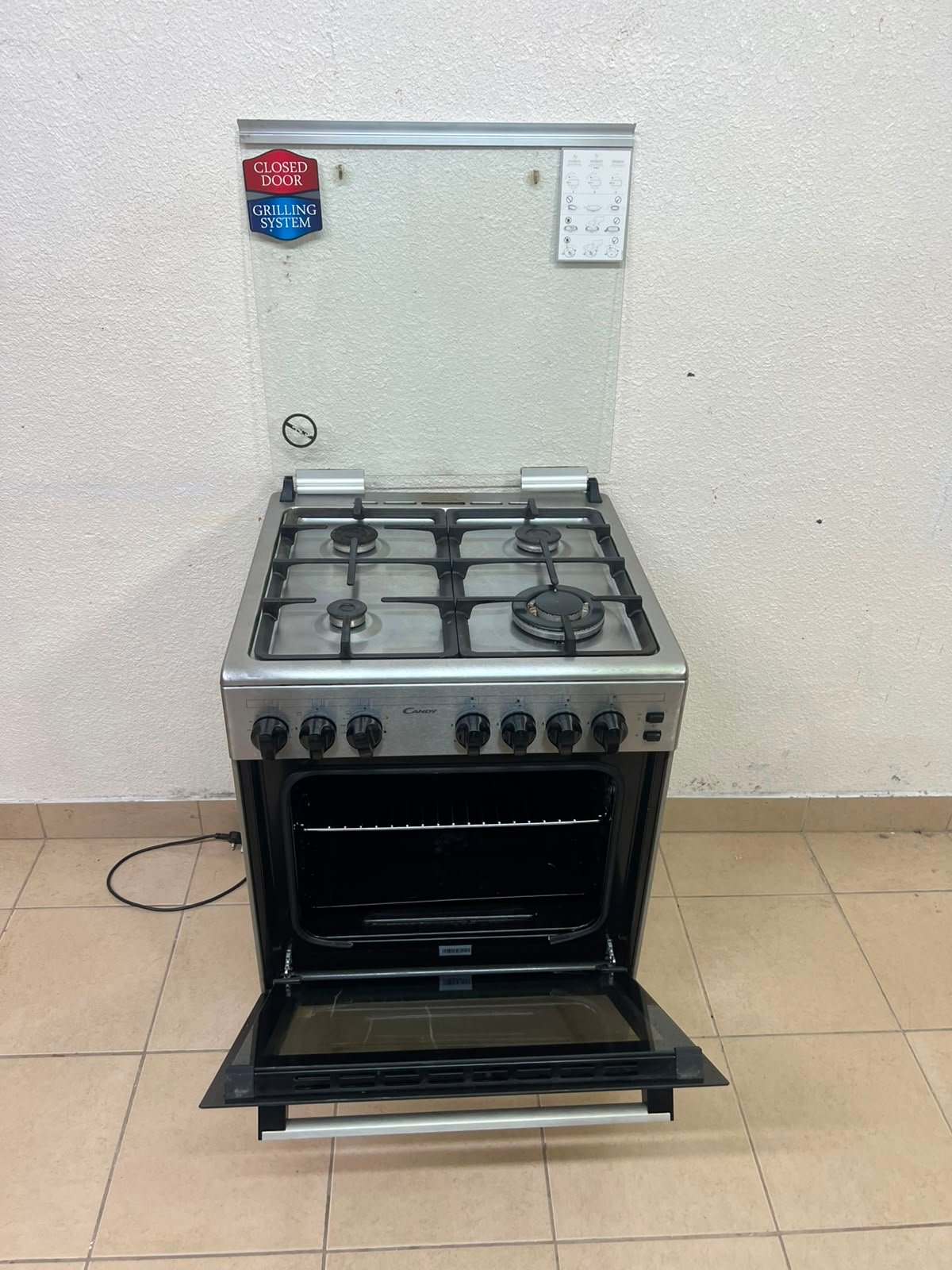 Candy 4 Gas Burners Cooker CGG64XLPG - Image 11