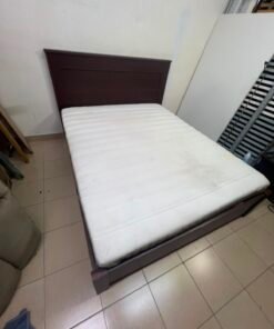 SONGESAND Bed frame, brown/Luröy