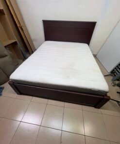 SONGESAND Bed frame, brown/Luröy - Image 4