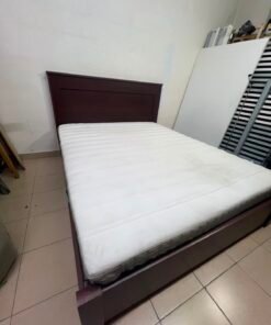 SONGESAND Bed frame, brown/Luröy - Image 11