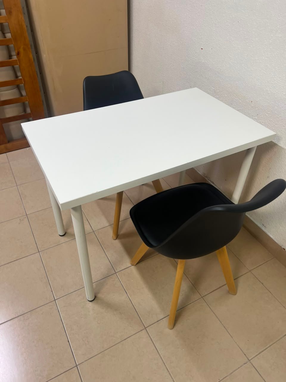 IKEA table with IKEA chairs - Image 2