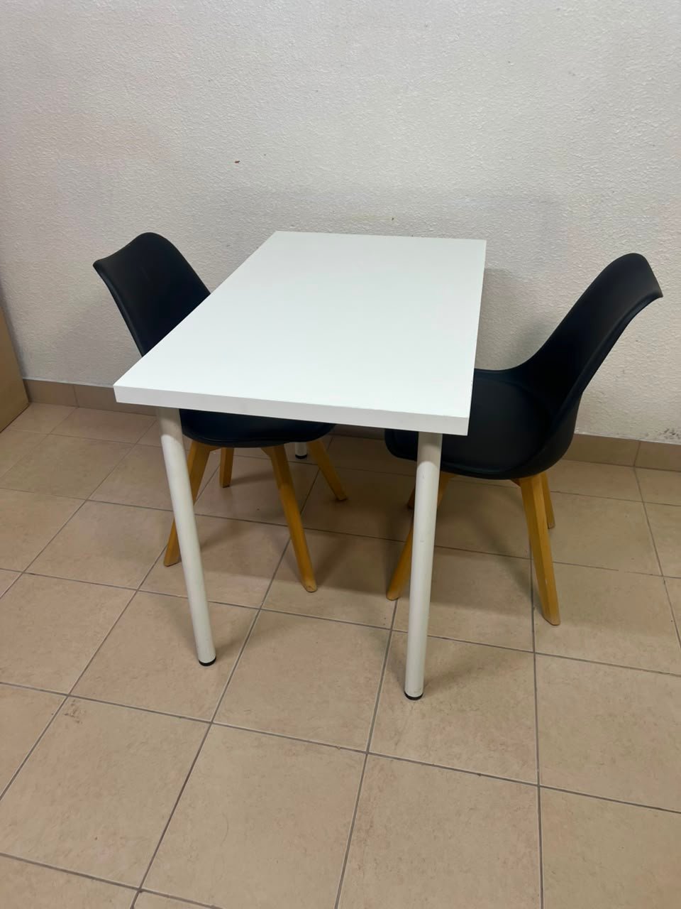 IKEA table with IKEA chairs - Image 3