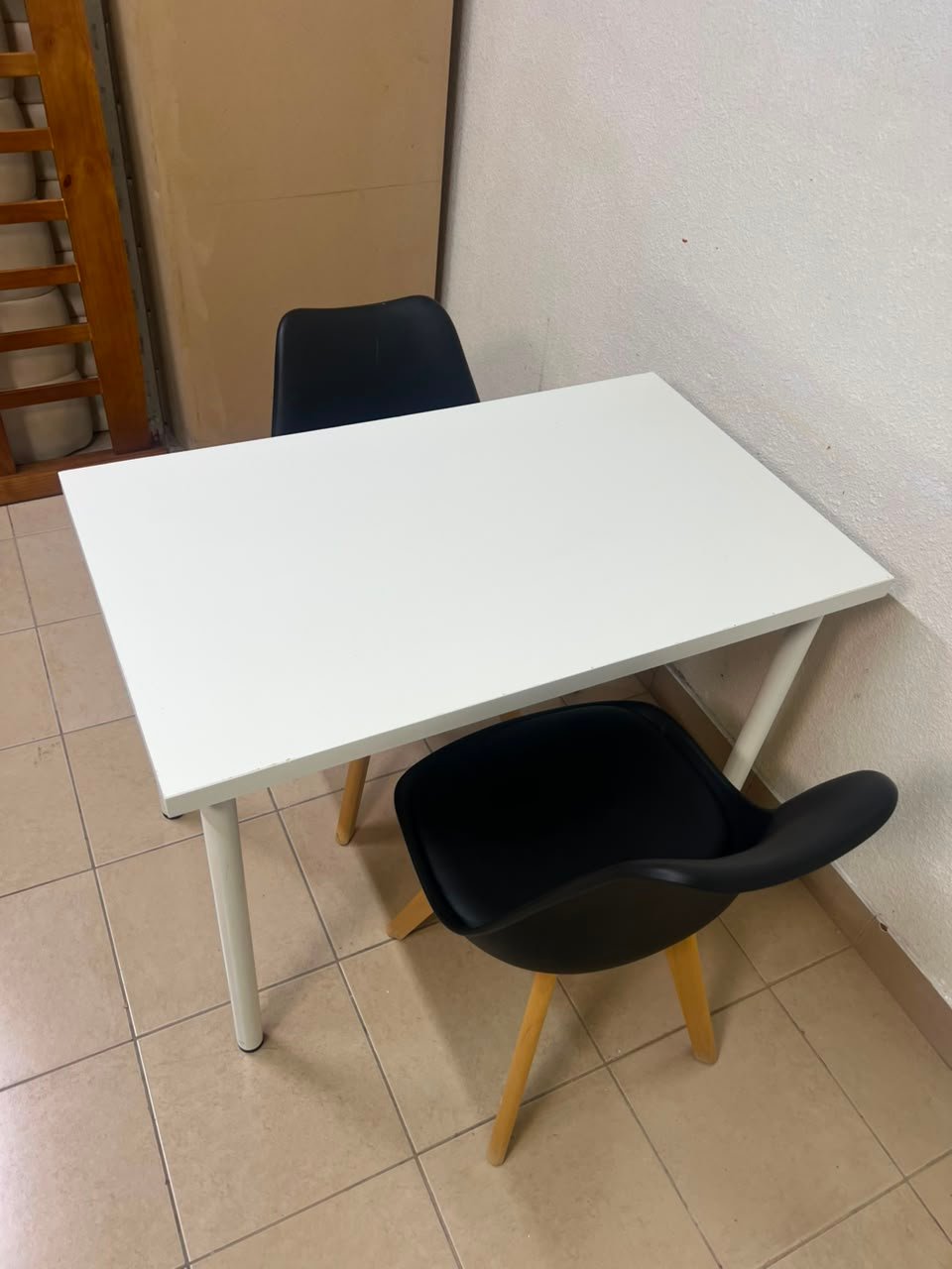 IKEA table with IKEA chairs - Image 8