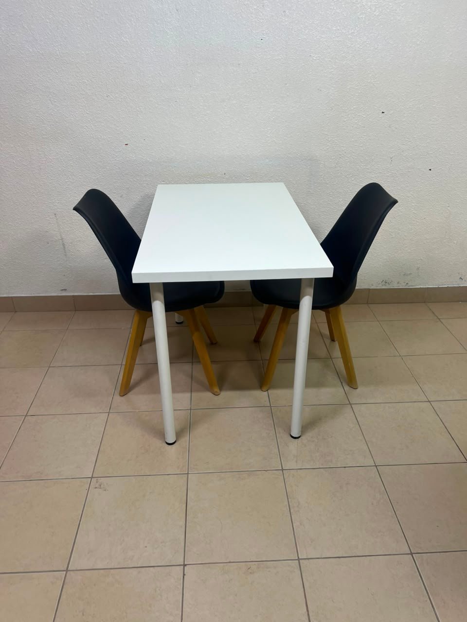 IKEA table with IKEA chairs