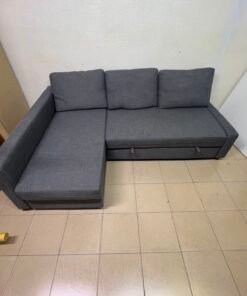 Corner sofa-bed with storage - Image 3