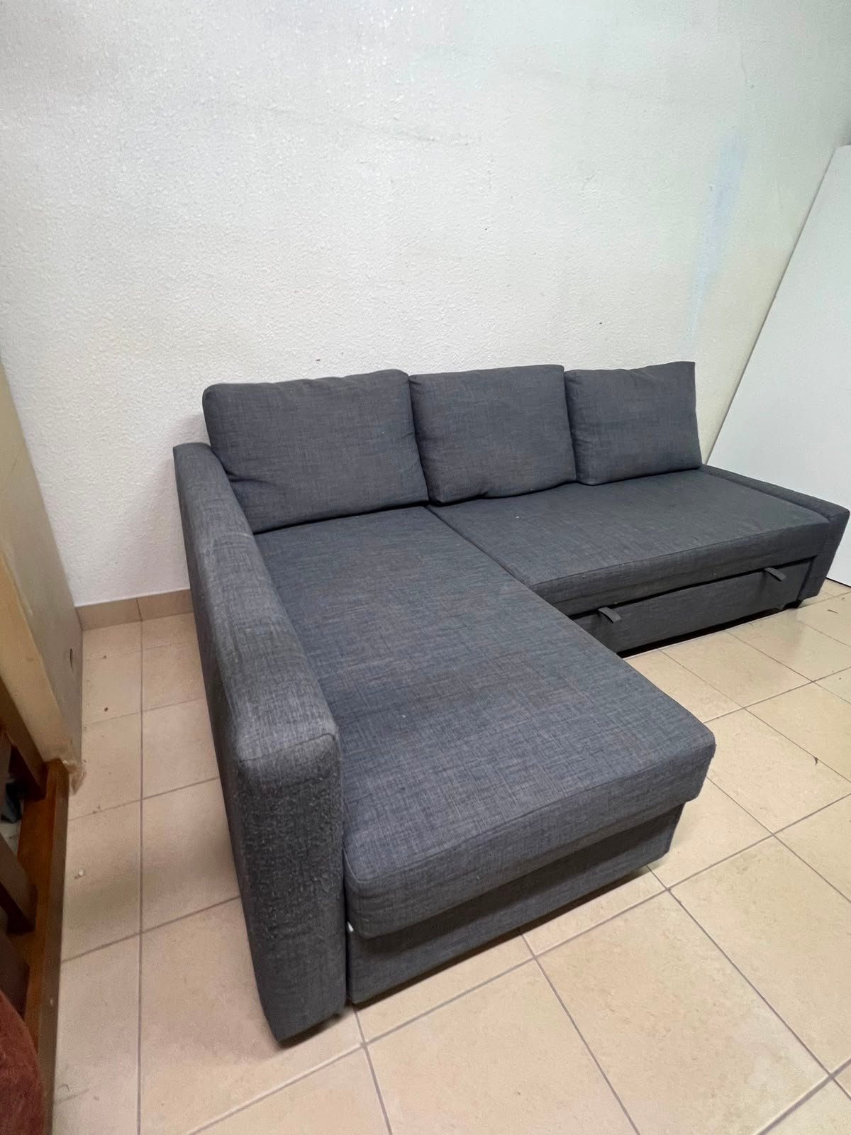 Corner sofa-bed with storage - Image 4