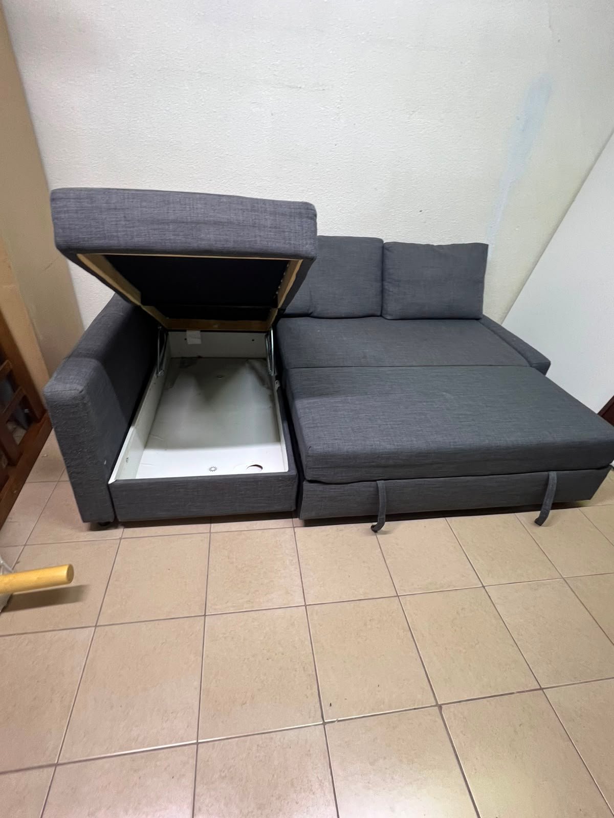 Corner sofa-bed with storage - Image 5